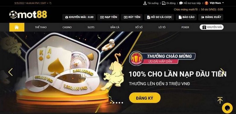 Giao diện đẹp mắt của nhà cái Giao diện đẹp mắt của nhà cái